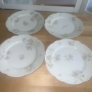 limoges a lanternier france plates Lot Of 4 8.5”